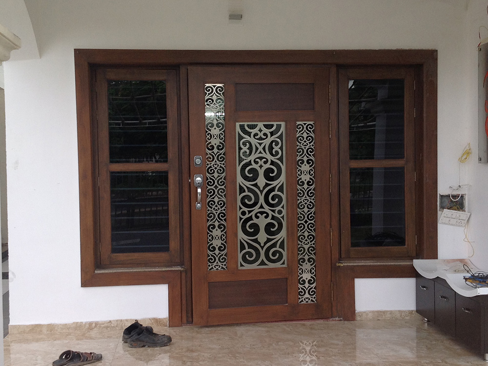 Stainless Steel Main Door Safety Grill